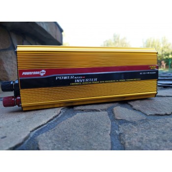 Инвертор (преобразователь) 12V-220V 2000W